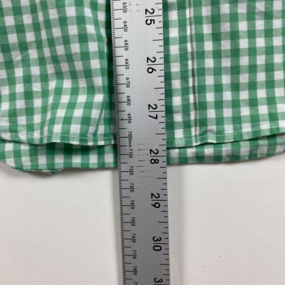 Vineyard Vines Tucker Shirt Mens XS Button Down Green White Gingham Check Cotton - Picture 8 of 10